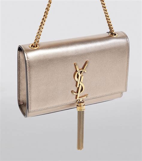 ysl tasje|KATE TASSEL SMALL IN METALLIC LEATHER .